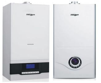 Gasboiler mit geringer Geräuschbelastung, an der Wand montiert, mit verstellbarer Warmwasserkapazität